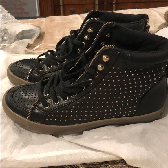 rebecca minkoff studded sneakers